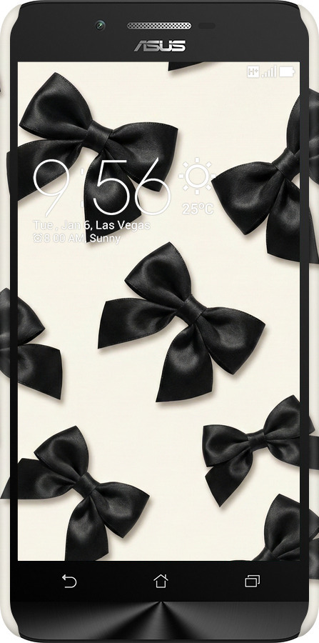 3D пластиковий матовий чехол Dark Coquette для Asus Zenfone Go ZC500TG - 6765m-160 изображение 