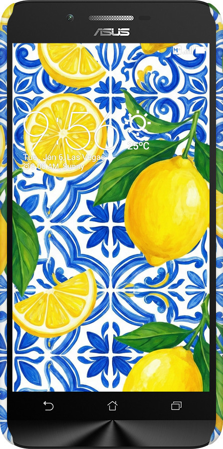 3D пластиковий матовий чехол Grocery Girl Italian Summer для Asus Zenfone Go ZC500TG - 6766m-160 изображение 