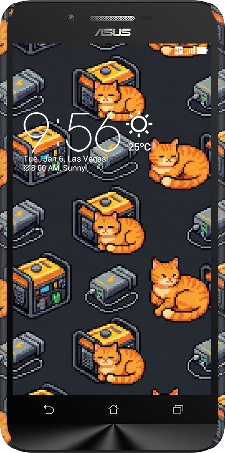 3D пластиковый матовый чехол Autonomous Zone для Asus Zenfone Go ZC500TG - 6771m-160 изображение 