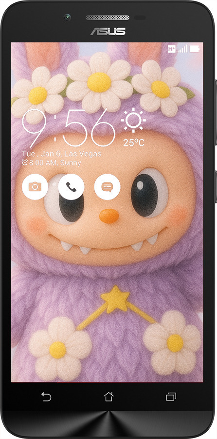 Силиконовый чехол Лабубу 1 для Asus Zenfone Go ZC500TG - 6709u-160 изображение 