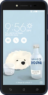 Силіконовий чехол Пес водка для Asus ZENFONE Live ZB501KL - 6368u-1128 изображение 