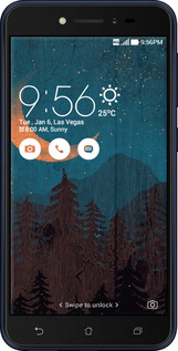 Силиконовый чехол Звездный лес для Asus ZENFONE Live ZB501KL - 6480u-1128 изображение 