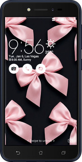 Силіконовий чехол Coquette Ribbons Dark Coquette для Asus ZENFONE Live ZB501KL - 6767u-1128 изображение 
