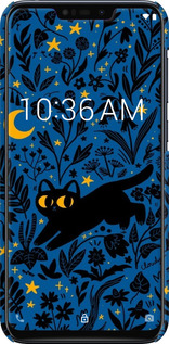 3D пластиковий матовий чехол Літня ніч для Asus Zenfone Max M2 ZB633KL - 6472m-1629 изображение 