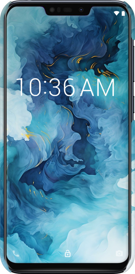 3D пластиковий матовий чехол Акварель для Asus Zenfone Max M2 ZB633KL - 6320m-1629 изображение 