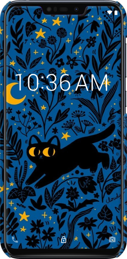 3D пластиковий матовий чехол Літня ніч для Asus Zenfone Max M2 ZB633KL - 6472m-1629 изображение 