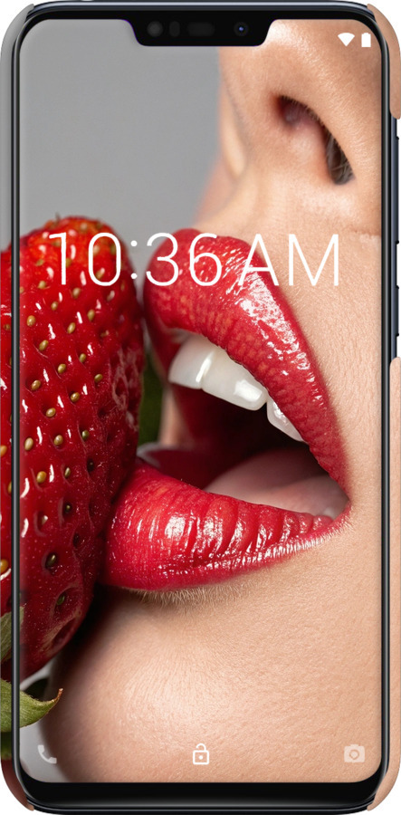 3D пластиковый матовый чехол Наслаждение для Asus Zenfone Max M2 ZB633KL - 6701m-1629 изображение 