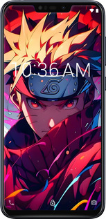 Силиконовый чехол Наруто для Asus Zenfone Max M2 ZB633KL - 6274u-1629 изображение 