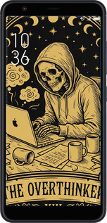 Силіконовий чехол The Overthinker для Asus ZenFone Max Plus M1 ZB570TL - 6774u-1361 изображение 