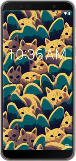 Силіконовий чехол Із зображенням котиків для Asus ZenFone Max Pro M1 ZB602KL - 6429u-1647 изображение 