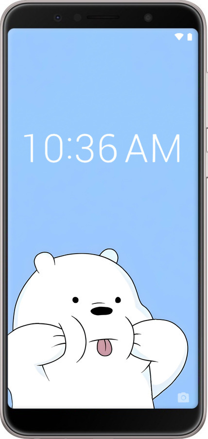 Силіконовий чехол Милий ведмедик для Asus ZenFone Max Pro M1 ZB602KL - 6357u-1647 изображение 