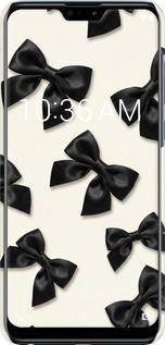 3D пластиковый матовый чехол Dark Coquette для Asus Zenfone Max Pro M2 ZB631KL - 6765m-1641 изображение 