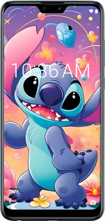 Силіконовий чехол Стич 2 для Asus Zenfone Max Pro M2 ZB631KL - 6371u-1641 изображение 