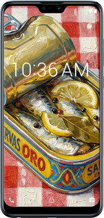 Силиконовый чехол Vintage Sardine Tin Phone для Asus Zenfone Max Pro M2 ZB631KL - 6772u-1641 изображение 