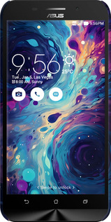 3D пластиковый матовый чехол Арт акварель для Asus ZenFone Max ZC550KL - 6329m-271 изображение 