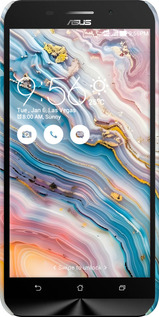 3D пластиковый матовый чехол Мрамор красивый для Asus ZenFone Max ZC550KL - 6376m-271 изображение 
