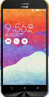 3D пластиковий матовий чехол Гірський захід сонця для Asus ZenFone Max ZC550KL - 6479m-271 изображение 