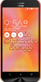 3D пластиковий матовий чехол Aura Gradient Main Character Energy Aesthetic Y2K для Asus ZenFone Max ZC550KL - 6783m-271 изображение 