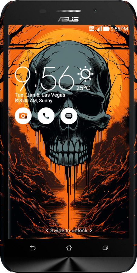 3D пластиковый матовый чехол Чехол для телефона для Asus ZenFone Max ZC550KL - 5953m-271 изображение 