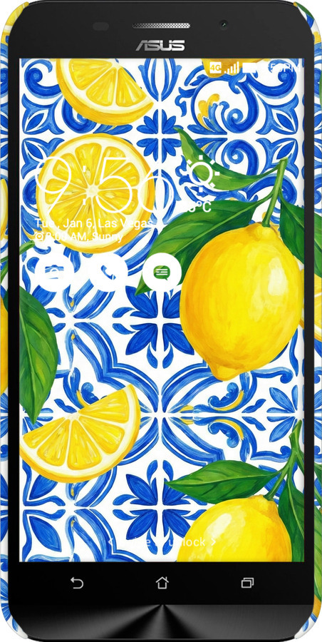 3D пластиковий матовий чехол Grocery Girl Italian Summer для Asus ZenFone Max ZC550KL - 6766m-271 изображение 