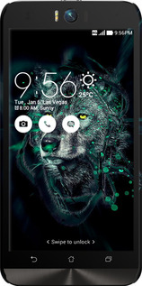 3D пластиковий матовий чехол Wolf для Asus ZenFone Selfie ZD551KL - 6610m-116 изображение 
