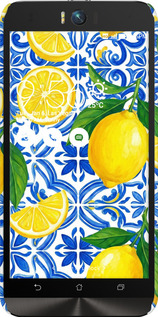 3D пластиковий матовий чехол Grocery Girl Italian Summer для Asus ZenFone Selfie ZD551KL - 6766m-116 изображение 