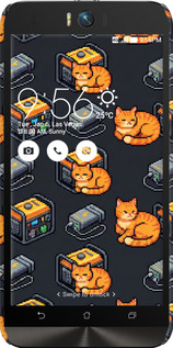 3D пластиковый матовый чехол Autonomous Zone для Asus ZenFone Selfie ZD551KL - 6771m-116 изображение 