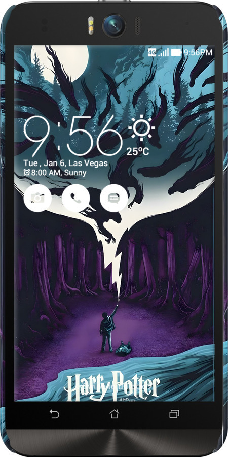 3D пластиковый матовый чехол Гарри Поттер 2 для Asus ZenFone Selfie ZD551KL - 6337m-116 изображение 