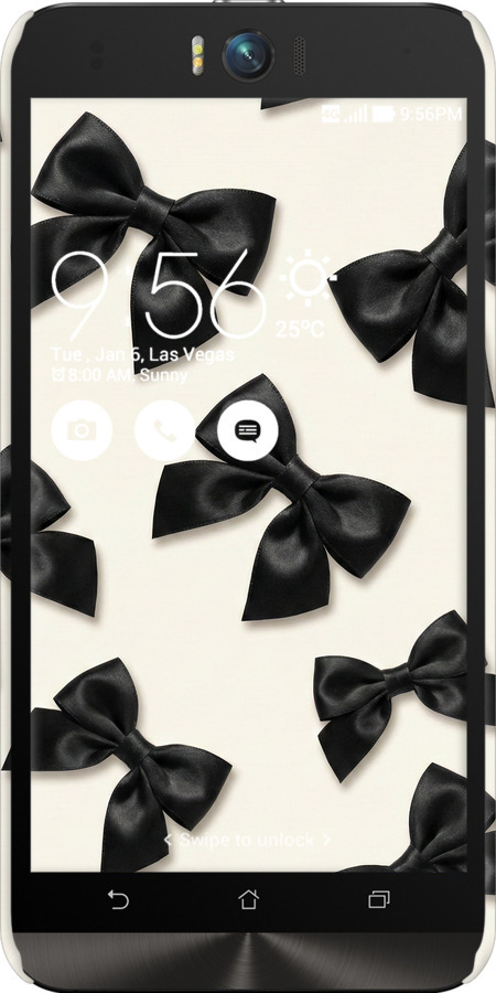 3D пластиковый матовый чехол Dark Coquette для Asus ZenFone Selfie ZD551KL - 6765m-116 изображение 