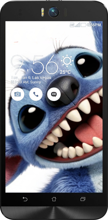 Силіконовий чехол Стіч для Asus ZenFone Selfie ZD551KL - 6684u-116 изображение 