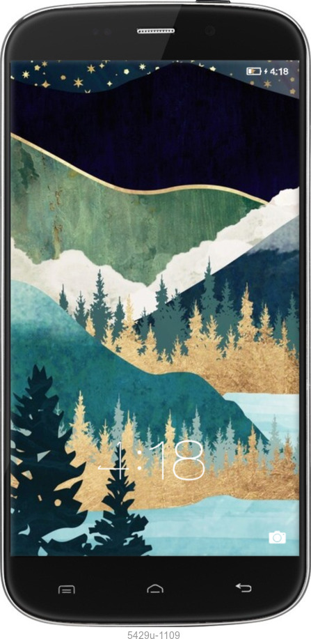 Силиконовый чехол № 5429 для Doogee Y100X - 5429u-1109 изображение 
