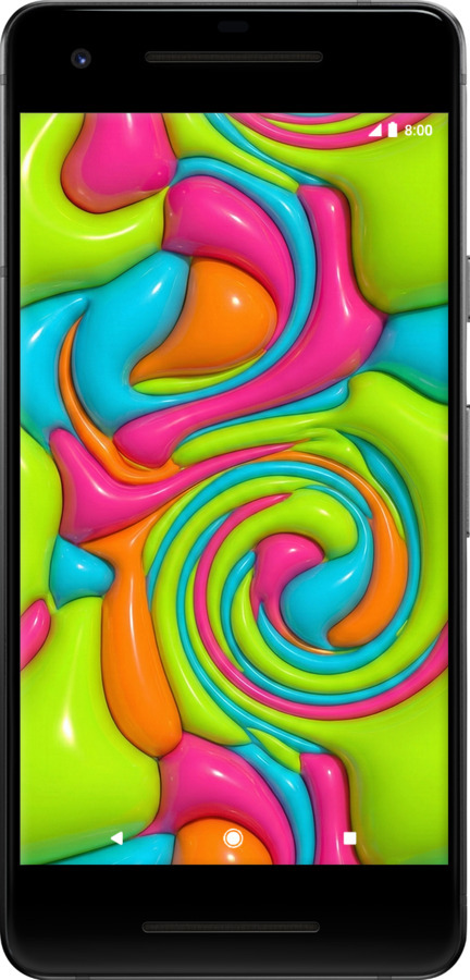 2D пластиковый чехол Y2K Jelly Dream для Google Pixel 2 - 6780t-1075 изображение 