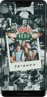 3D пластиковий матовий чехол Друзі для Google Pixel 3 XL - 6276m-1523 изображение 