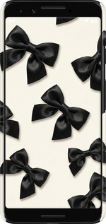 3D пластиковый матовый чехол Dark Coquette для Google Pixel 3 - 6765m-1528 изображение 