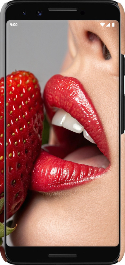 3D пластиковий матовий чехол Насолода для Google Pixel 3 - 6701m-1528 изображение 