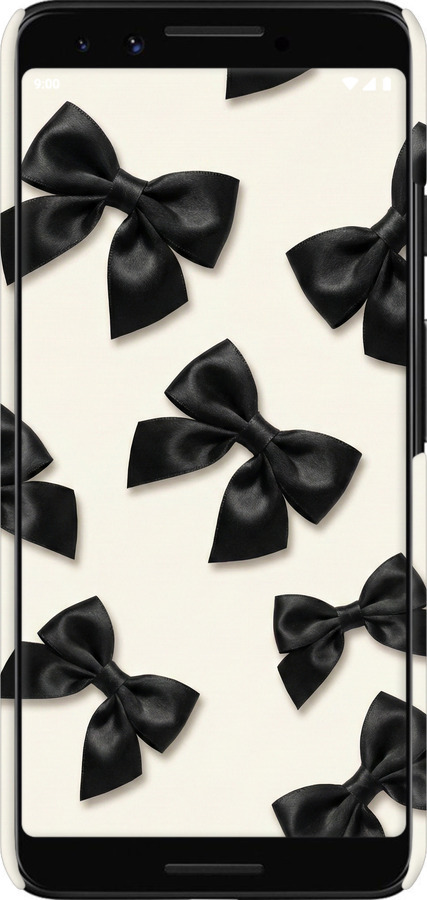 3D пластиковый матовый чехол Dark Coquette для Google Pixel 3 - 6765m-1528 изображение 