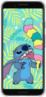 Силикон с усиленными углами чехол Стич для Google Pixel 3 - 6361sp-1528 изображение 