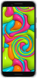 Силикон с усиленными углами чехол Y2K Jelly Dream для Google Pixel 3 - 6780sp-1528 изображение 