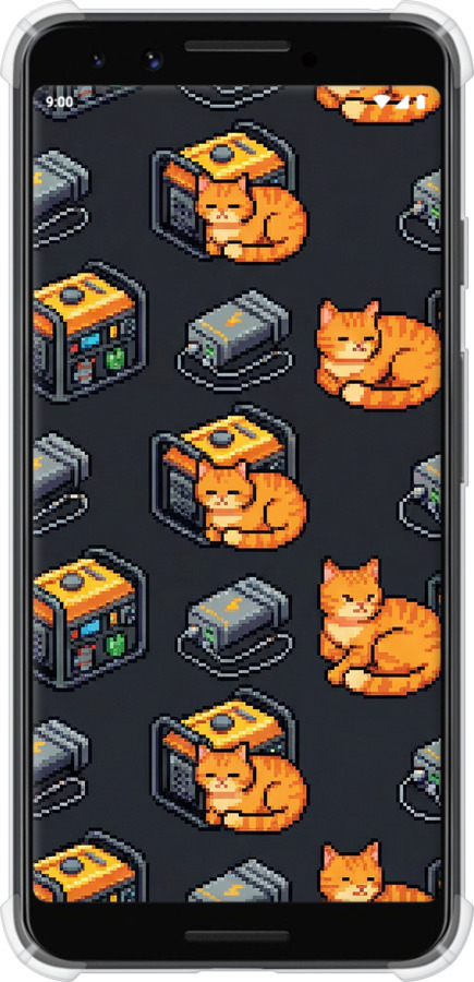 Силикон с усиленными углами чехол Autonomous Zone для Google Pixel 3 - 6771sp-1528 изображение 