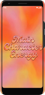 3D пластиковий матовий чехол Aura Gradient Main Character Energy Aesthetic Y2K для Google Pixel 3a XL - 6783m-1713 изображение 