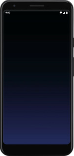2D пластиковий чехол Градієнт у темно-синьому стилі для Google Pixel 3a XL - 6542t-1713 изображение 