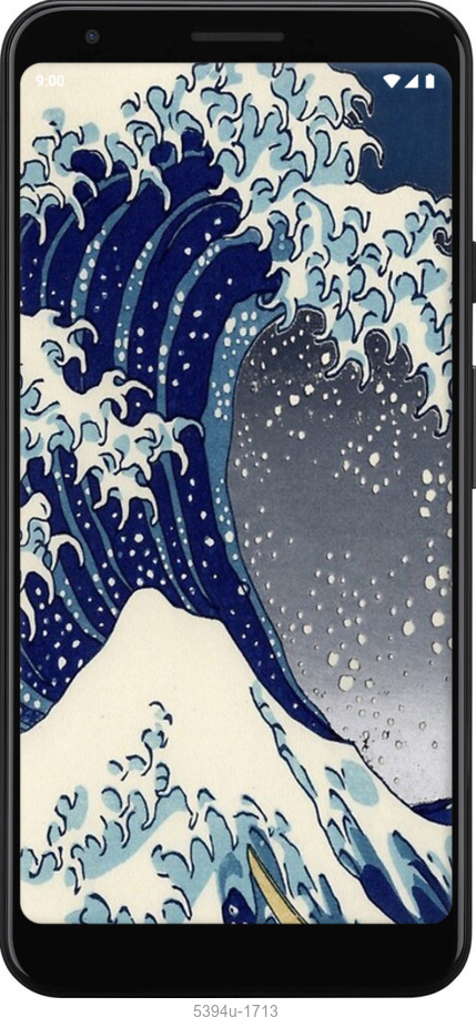 2D пластиковый чехол № 5394 для Google Pixel 3a XL - 5394t-1713 изображение 