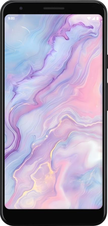Силиконовый чехол Нежный мрамор для Google Pixel 3a XL - 6310u-1713 изображение 