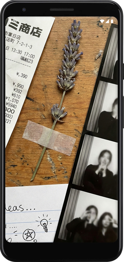 2D пластиковый чехол Aesthetic Scrapbook Collage для Google Pixel 3a XL - 6773t-1713 изображение 