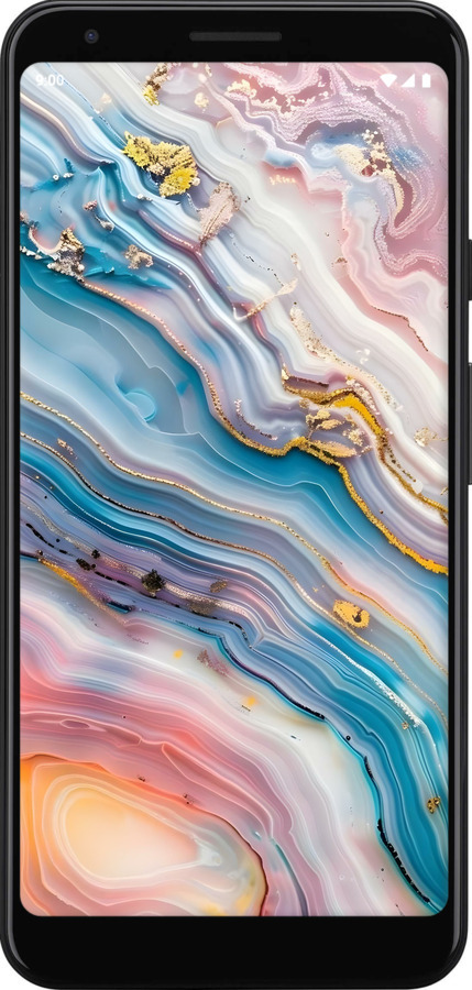 TPU чехол Мрамор красивый для Google Pixel 3a - 6376b-1700 изображение 