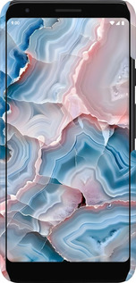 3D пластиковый матовый чехол Мрамор для Google Pixel 3a - 6306m-1700 изображение 