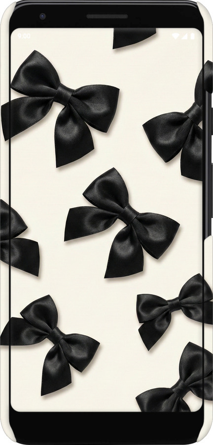 3D пластиковый матовый чехол Dark Coquette для Google Pixel 3a - 6765m-1700 изображение 