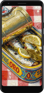 Силіконовий чехол Vintage Sardine Tin Phone для Google Pixel 3a - 6772u-1700 изображение 