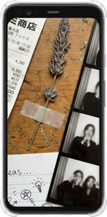 Силикон с усиленными углами чехол Aesthetic Scrapbook Collage для Google Pixel 4 XL - 6773sp-1754 изображение 