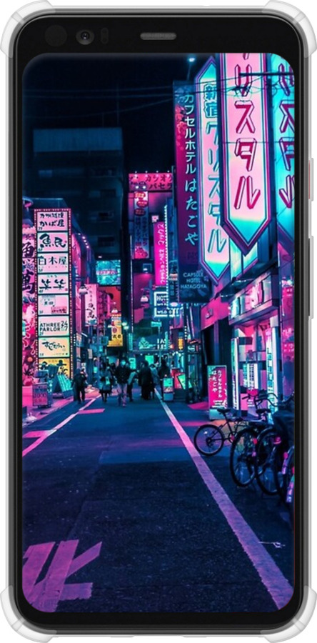 Силикон с усиленными углами чехол № 5403 для Google Pixel 4 XL - 5403sp-1754 изображение 